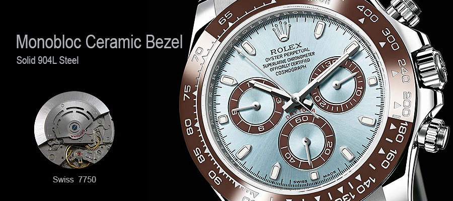 Monobloc Ceramic Bezel Replica Watch