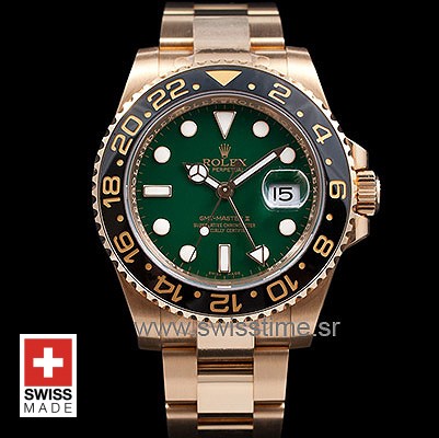 gmt master green dial